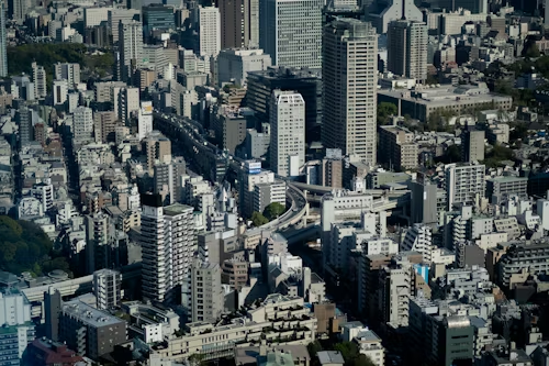 Tokyo District Map
