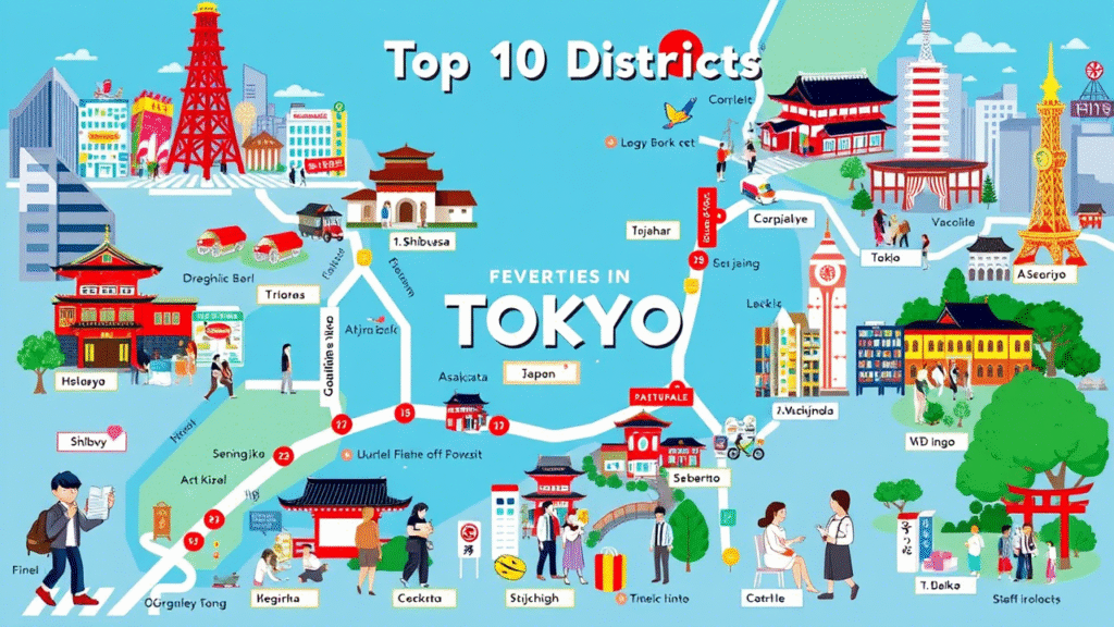 Tokyo Districts